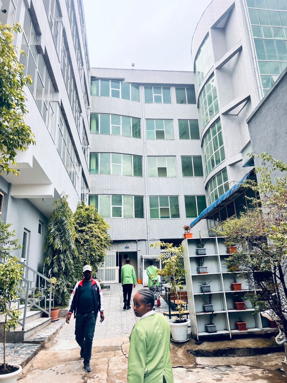 Hospital treatment area at Bete Abraham Hospital