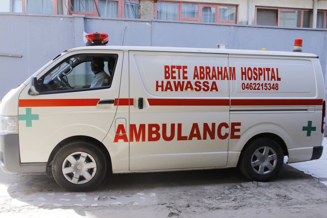 Inpatient ward at Bete Abraham Hospital