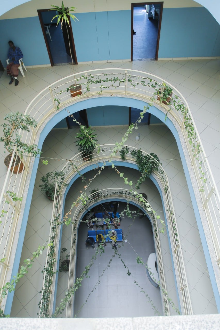 Hospital corridor at Bete Abraham Hospital